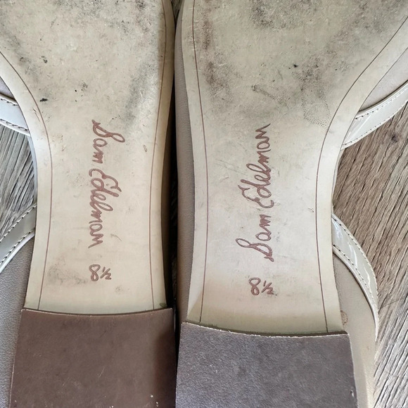 Sam Edelman point toe nude flats, women size 8.5, work, office, casual - Picture 5 of 6